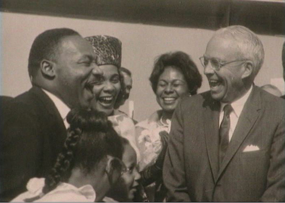 Mayor Ivan Allen with MLK Jr.